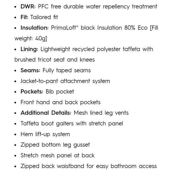 Roxy Snowpants Bib - Picture 15 of 16